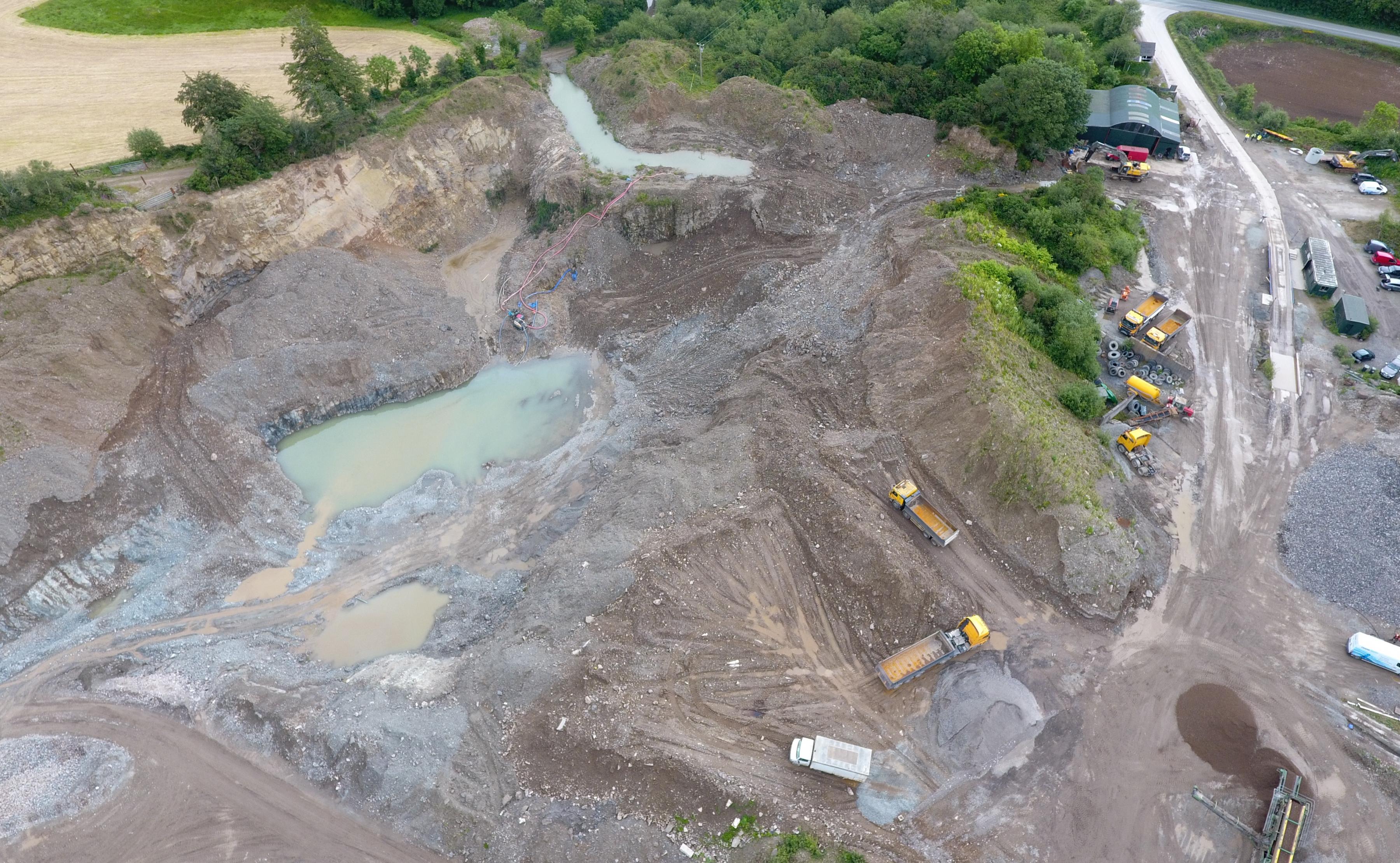 Photo of Mineral Extraction Site